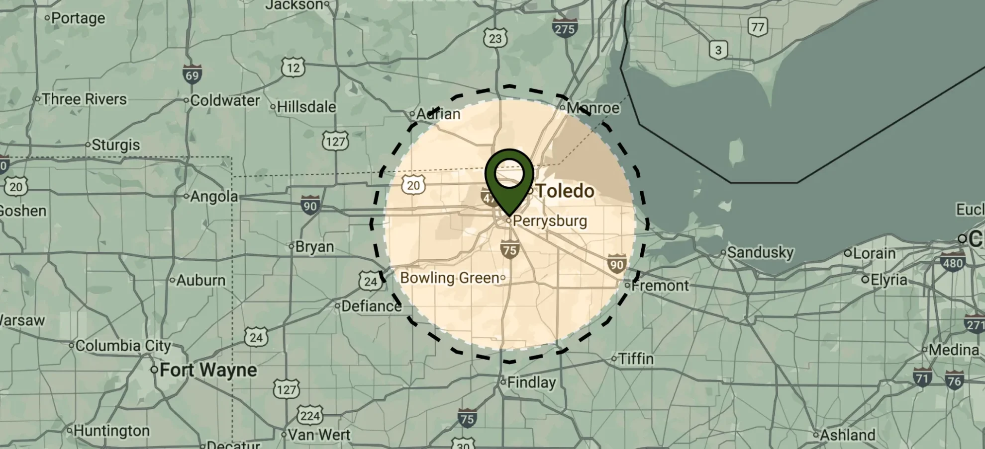 Map Form Full Width Frame